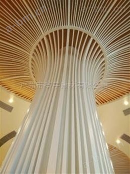 广州热转印木纹B型铝方通天花吊顶