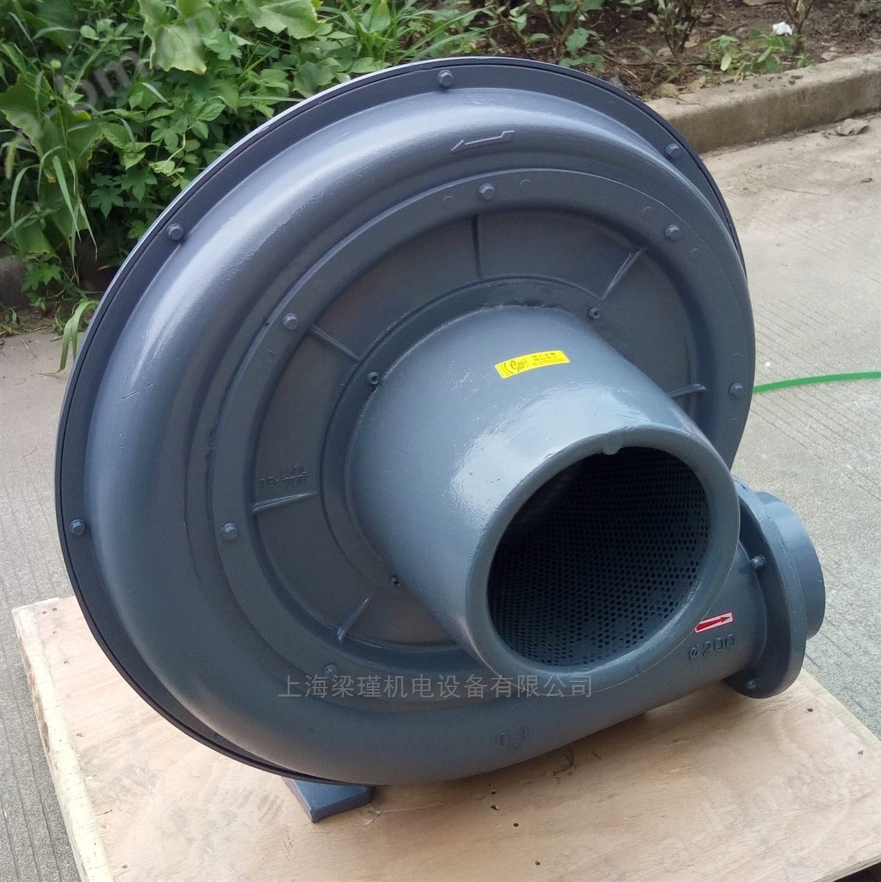 中国中国台湾铸铝TB0.75KW透浦式鼓风机
