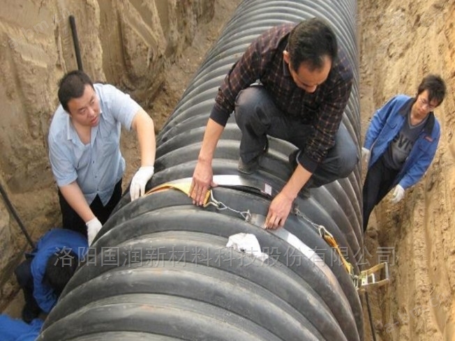 洛阳市HDPE钢带管多少钱一米
